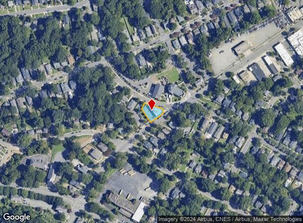  1600 S Mint St, Charlotte, NC Parcel Map