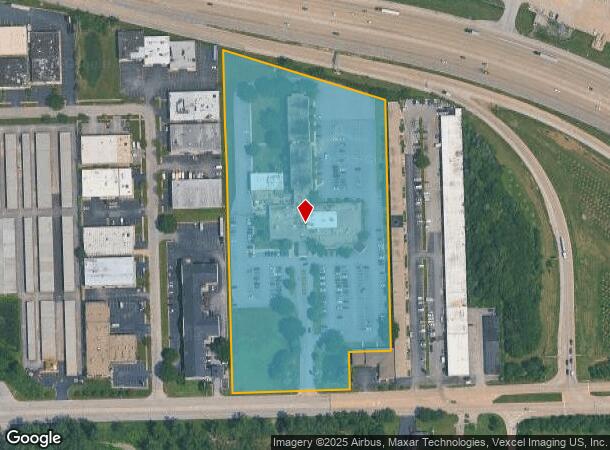 5000 W 127Th St, Alsip, IL Parcel Map