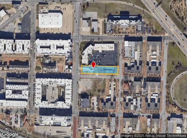  400 N Walnut Ave, Oklahoma City, OK Parcel Map