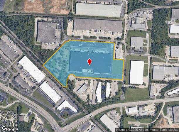  375 Distribution Cir, Fairfield, OH Parcel Map