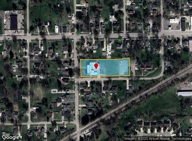  12610 Harris St, Carleton, MI Parcel Map