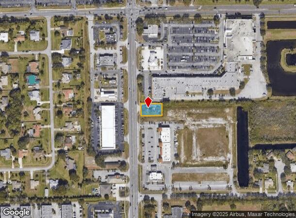  2317 N Wickham Rd, Melbourne, FL Parcel Map