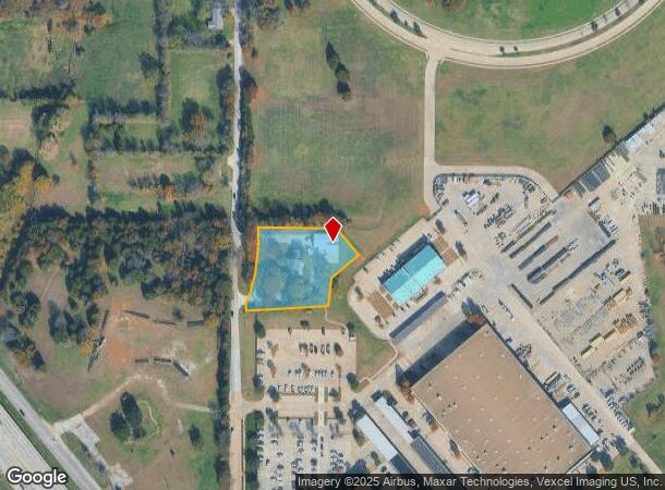 2507 Quail Run Dr, Corinth, TX Parcel Map