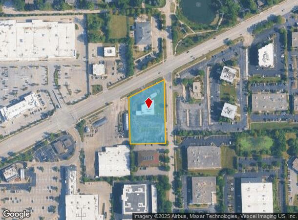  715 Plainfield Rd, Willowbrook, IL Parcel Map