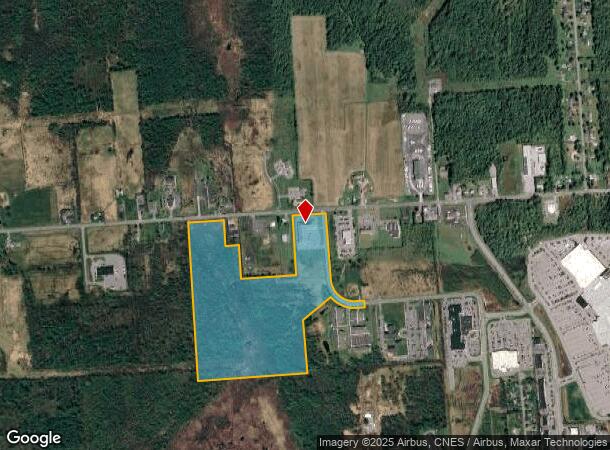 285 Tom Miller Rd, Plattsburgh, NY Parcel Map