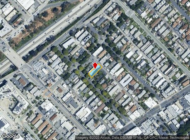  1813 9Th St, Santa Monica, CA Parcel Map