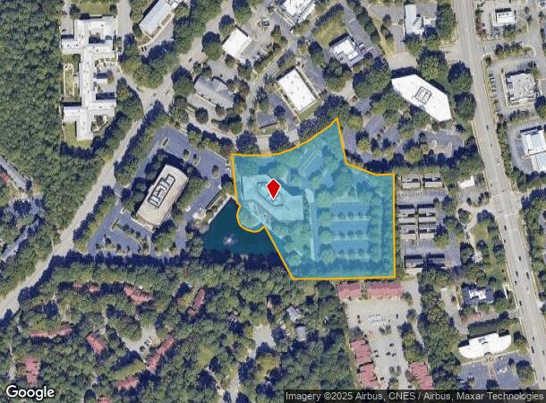  900 Ridgefield Dr, Raleigh, NC Parcel Map