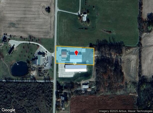 1560 N State Road 5, Larwill, IN Parcel Map