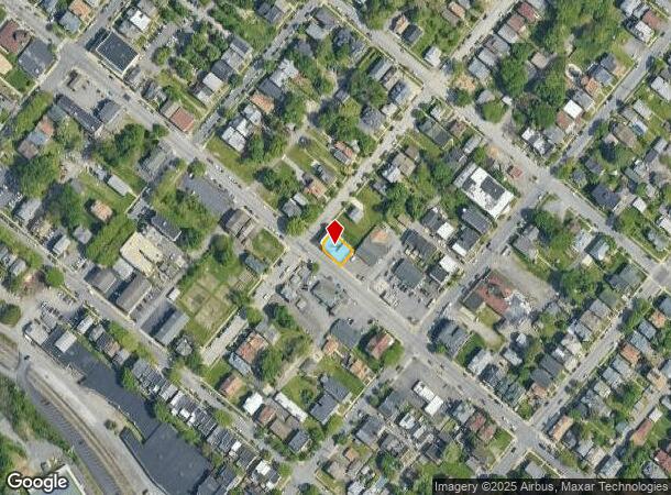  1401 Mulberry St, Scranton, PA Parcel Map