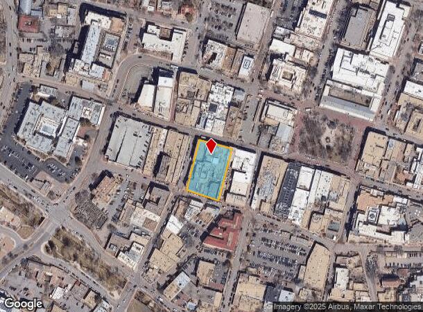 116 W San Francisco St, Santa Fe, NM Parcel Map