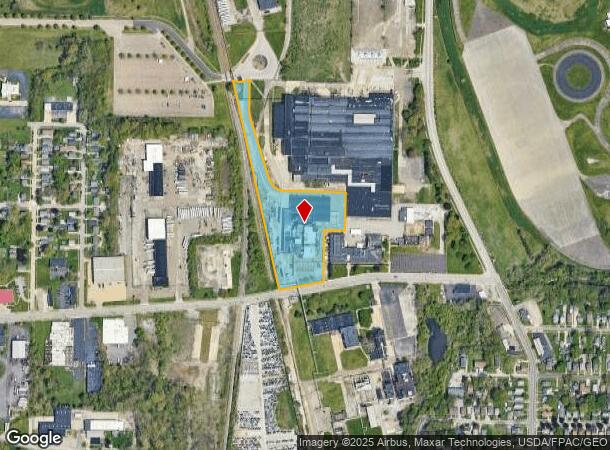  1380 Tech Way, Akron, OH Parcel Map