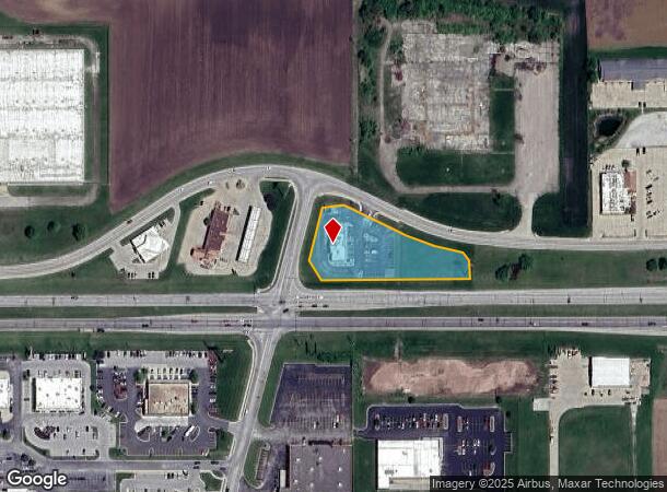 1209 Broadway Ave E, Mattoon, IL Parcel Map