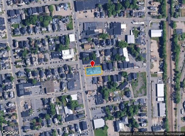  488 Main St, Brockton, MA Parcel Map