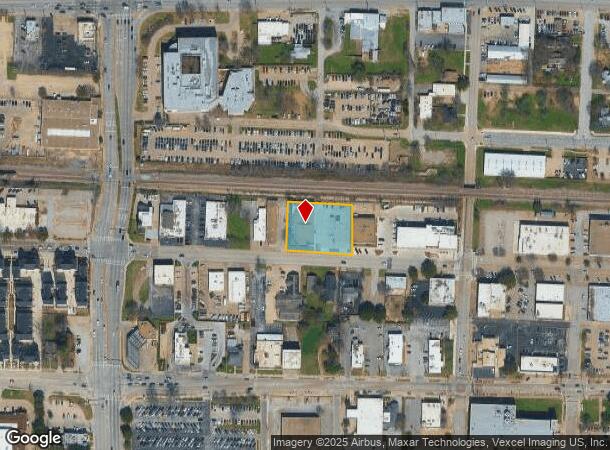  501 W Main St, Arlington, TX Parcel Map