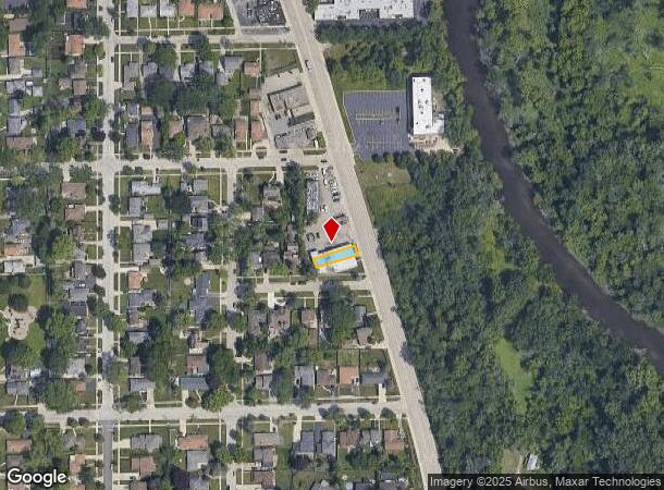  1744 S River Rd, Des Plaines, IL Parcel Map