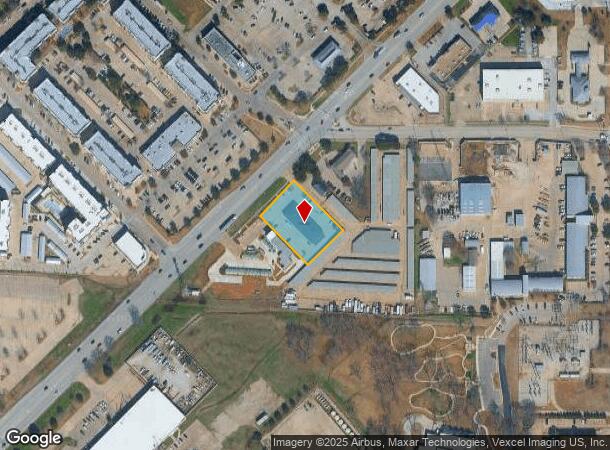908 Grapevine Hwy, Hurst, TX Parcel Map