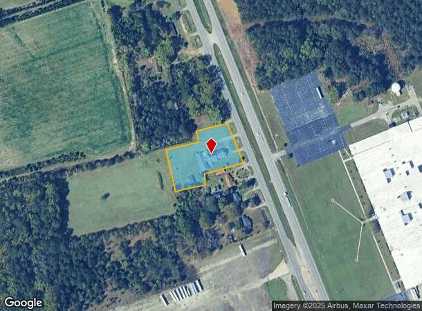 1740 N Governor Williams Hwy, Darlington, SC Parcel Map