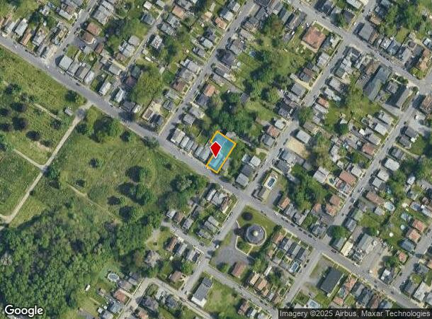  1814 Washburn St, Scranton, PA Parcel Map