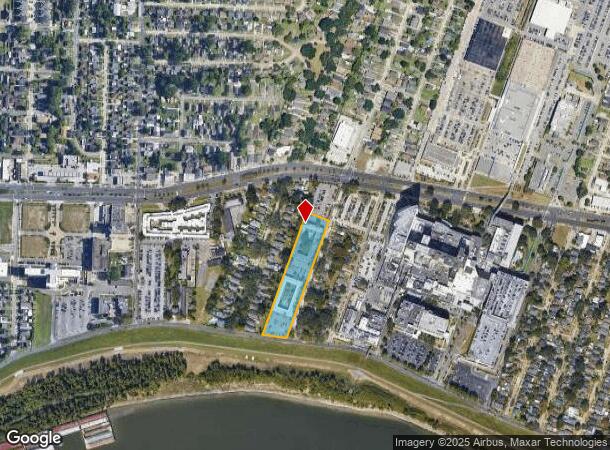 200 Deckbar Ave, New Orleans, LA Parcel Map