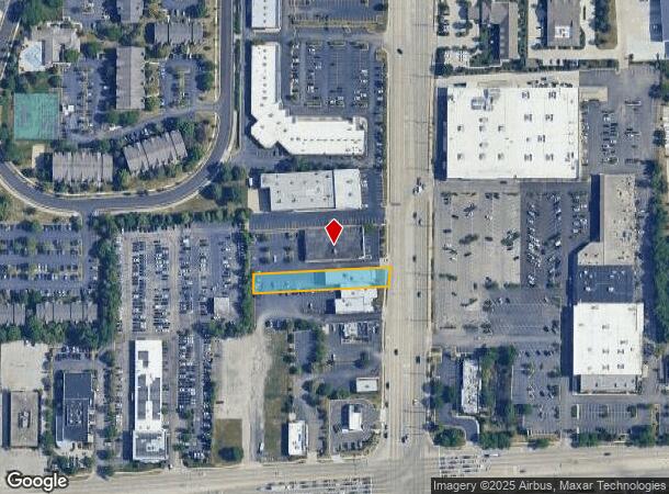 1228 N Roselle Rd, Schaumburg, IL Parcel Map