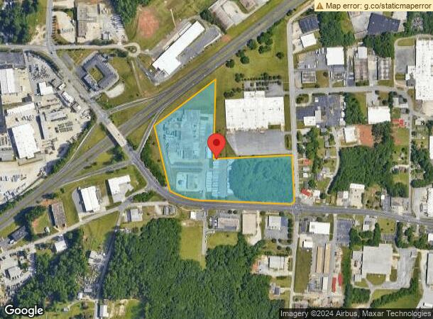  1350 W Fairfield Rd, High Point, NC Parcel Map