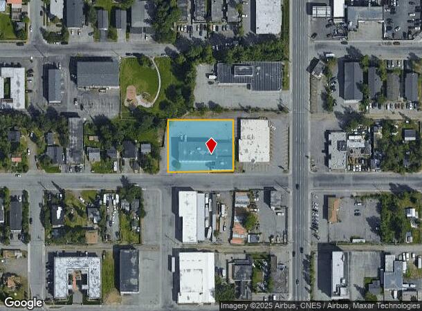  611 E 12Th Ave, Anchorage, AK Parcel Map