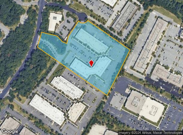  7150 S Thomas Edison Dr, Columbia, MD Parcel Map