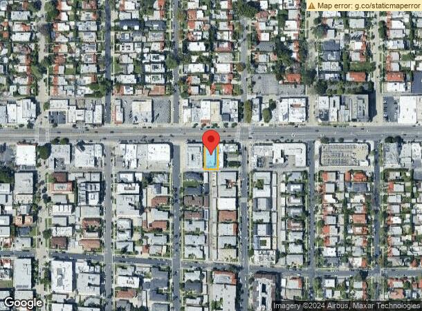  8312 Beverly Blvd, Los Angeles, CA Parcel Map