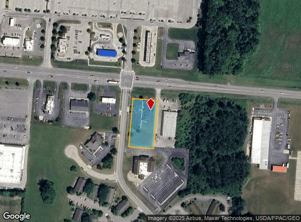  1301 E Ash St, Piqua, OH Parcel Map
