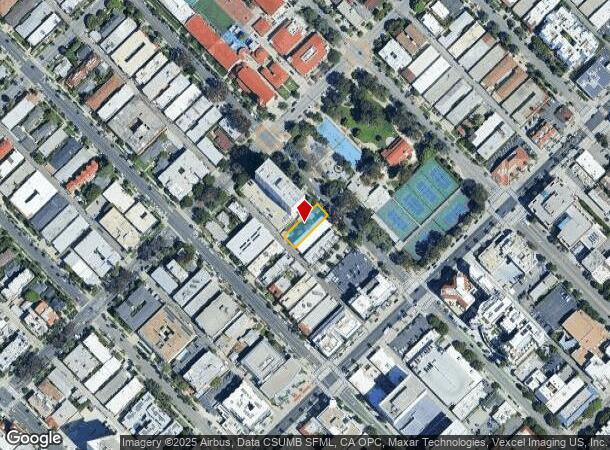 1124 7Th St, Santa Monica, CA Parcel Map