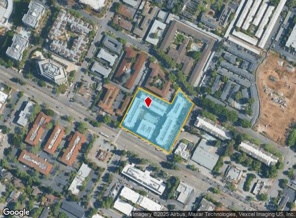  2260 W El Camino Real, Mountain View, CA Parcel Map