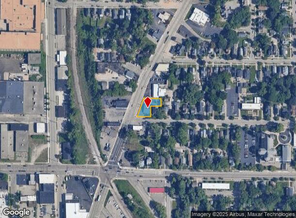 1234 Plainfield Ave Ne, Grand Rapids, MI Parcel Map