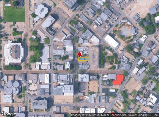  547 Jefferson St, Lafayette, LA Parcel Map