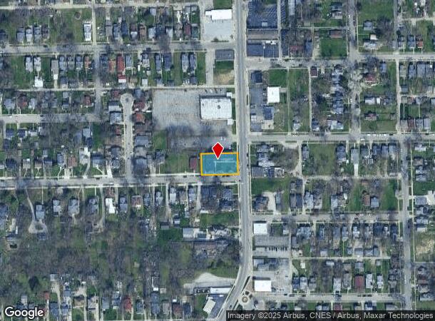 1110 Maple Ave, Fort Wayne, IN Parcel Map