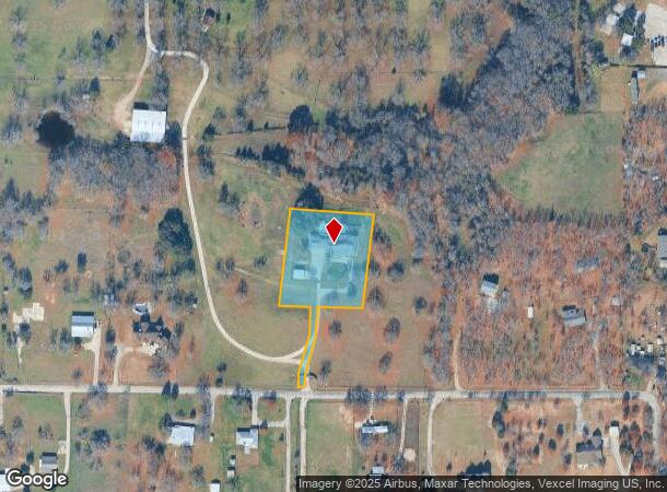  1808 Greg St, Azle, TX Parcel Map