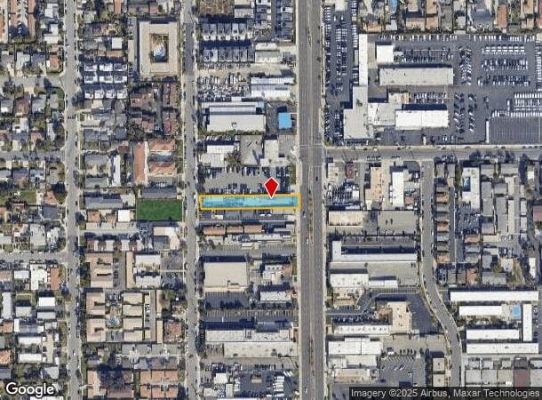 2037 Harbor Blvd, Costa Mesa, CA Parcel Map