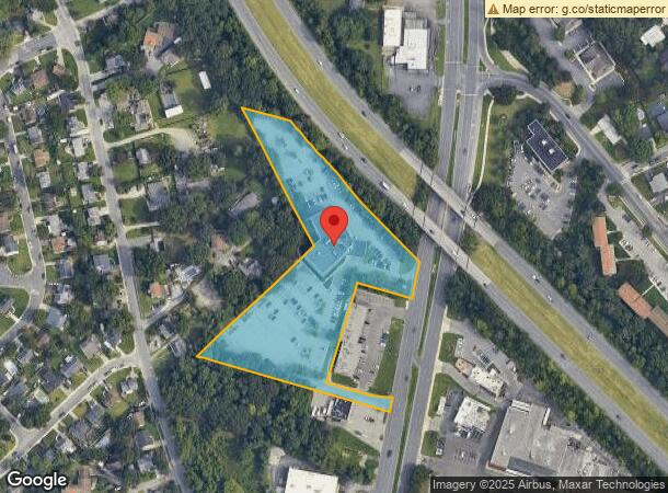  1600 Crain Hwy S, Glen Burnie, MD Parcel Map