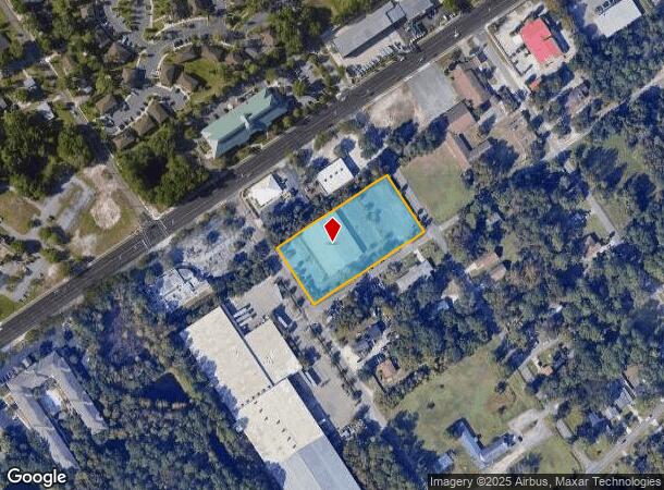 1725 Oakhurst Ave, Jacksonville, FL Parcel Map