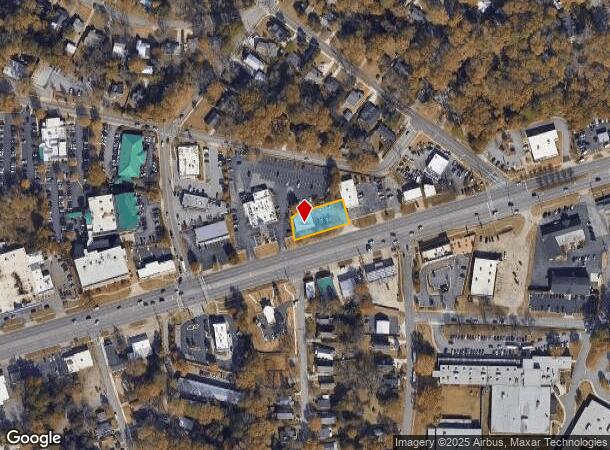 1952 W Broad St, Athens, GA Parcel Map