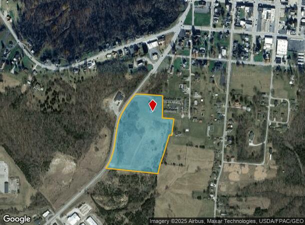 12196 S State Route 41 St, West Union, OH Parcel Map