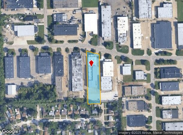 17460 Malyn Blvd, Fraser, MI Parcel Map