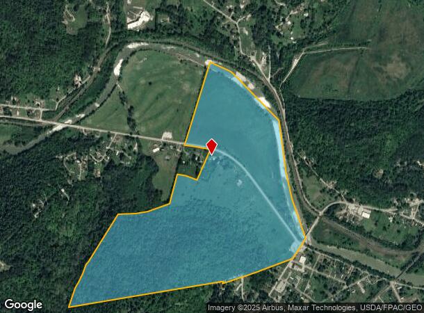54408 E Captina Hwy, Powhatan Point, OH Parcel Map