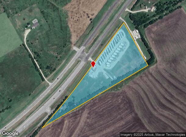 1404 State Highway 31, Mount Calm, TX Parcel Map
