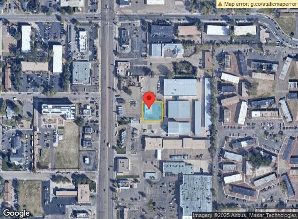  1223 N Academy Blvd, Colorado Springs, CO Parcel Map