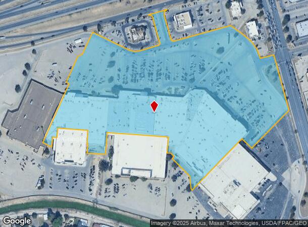  4511 N Midkiff Rd, Midland, TX Parcel Map