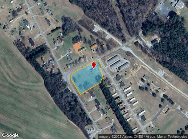 869 Poplar St, Clinton, SC Parcel Map