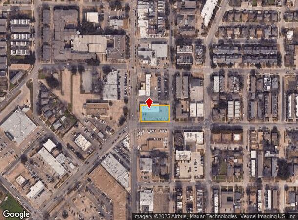  1704 Greenville Ave, Dallas, TX Parcel Map