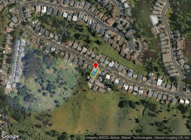  460 Manor Dr, Pacifica, CA Parcel Map