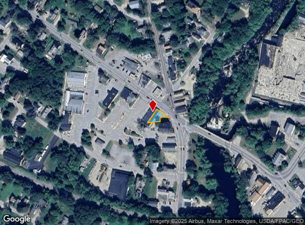  16 Pleasant St, Mechanic Falls, ME Parcel Map