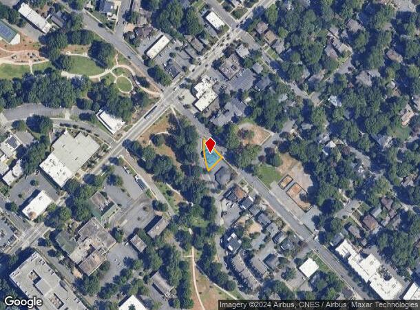  1720 E 7Th St, Charlotte, NC Parcel Map